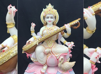 Saraswati statue