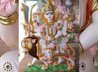 Durga ji marble statue